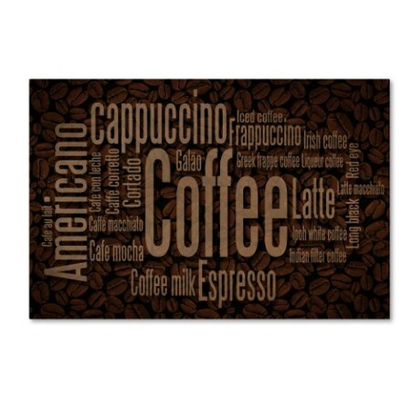 Trademark Fine Art Lantern Press 'Coffee 1' Canvas Art, 30x47 ALI8315-C3047GG